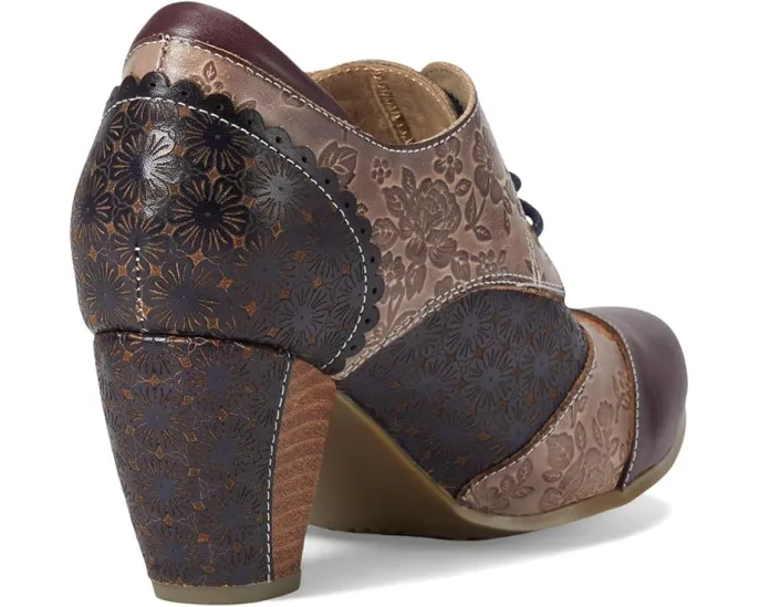Ботильоны L'Artiste by Spring Step Adelvice-Fleur с ручной росписью и шнуровкой