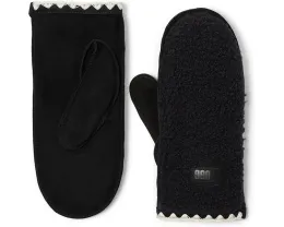 Варежки Uggfluff Scalloped Mitten с фасонным краем и логотипом UGG