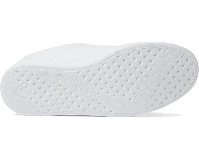 Кроссовки Victoria Tennis Leather & Glitter V с блестками и круглым носком