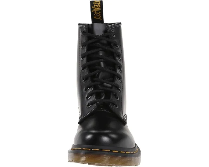 Женские ботинки Dr. Martens 1460 на шнуровке из гладкой кожи