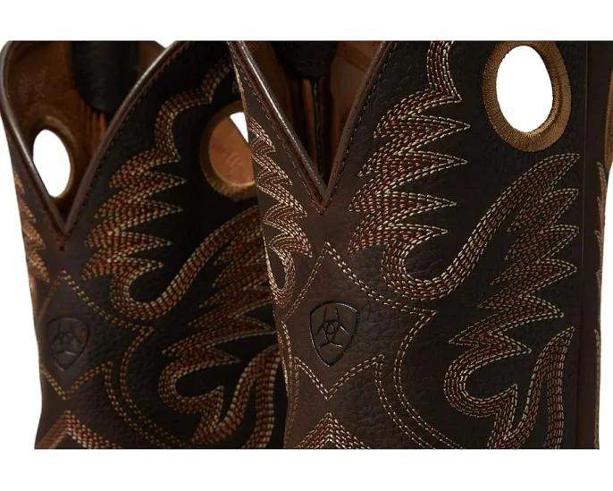 Ariat Heritage Roughstock прочные рабочие сапоги из коричневой масленой кожи