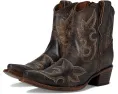 Ботинки Corral Boots L5917 с боковой молнией и вышивкой черно-коричневого цвета