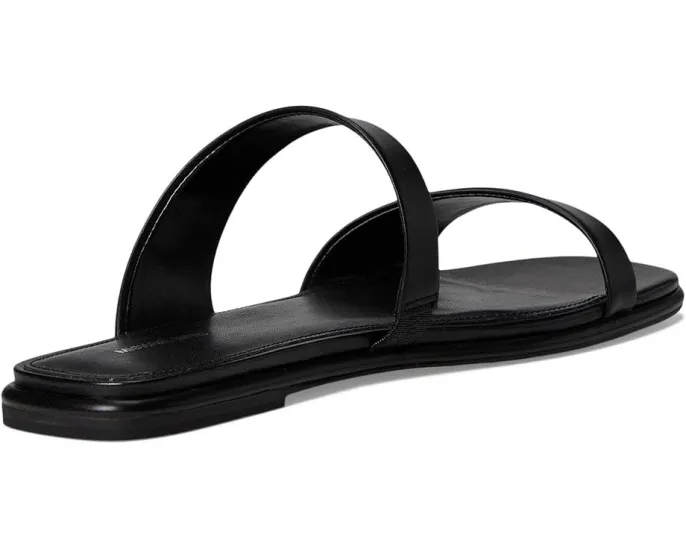 Плоские сандалии Jaida с асимметричным кожаным верхом