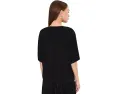 Топ Norma Kamali Short Sleeve Boxy с прямым подолом