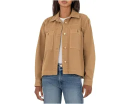 Жакет KUT from the Kloth Barb с воротником-стойкой и накладными карманами