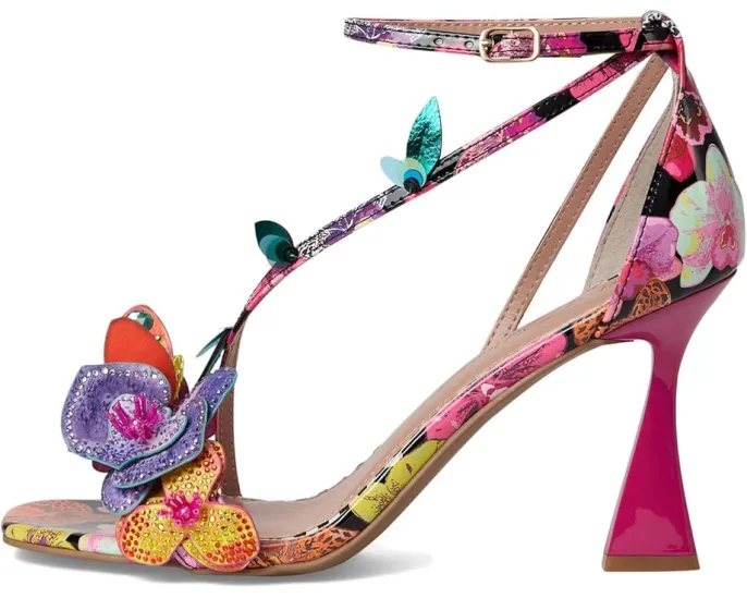 Босоножки Camile на шпильке с цветочным узором от Blue by Betsey Johnson