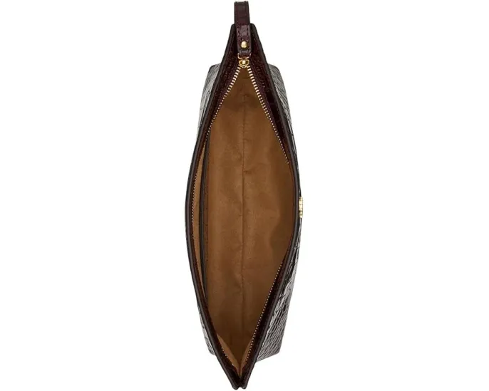 Lauren Ralph Lauren косметичка из кожи крокодиловой текстуры