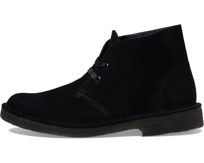 Clarks ботинки Desert Boots из замши с подошвой из натурального крепа
