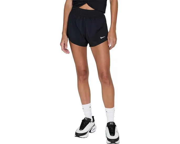 Шорты Nike One Dri-FIT с завышенной талией Black
