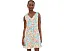 Floral Bow Strap A-Line Dress