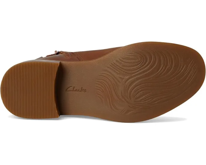 Ботильоны Clarks Maye Bella с молнией сбоку и деталью на пряжке