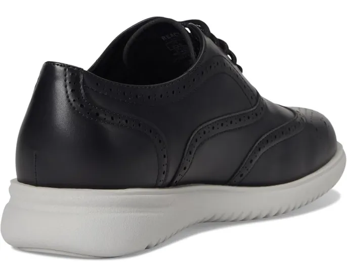 Кожаные оксфорды Nio Wing с перфорацией и удобной стелькой EVA