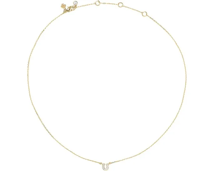 Подвеска You're A Gem Pave Horseshoe от Kate Spade New York с кубическим цирконием