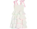 Платье Rainbow Tiered Bow от Lola and The Boys для малышей