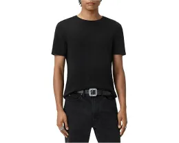 Футболка John Varvatos Brasse Crew с эффектом кос и вышитым логотипом