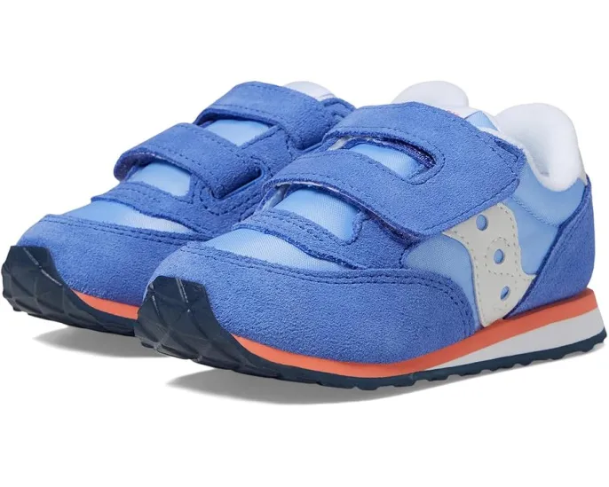 Saucony Kids Кроссовки Originals Jazz на липучке для малышей