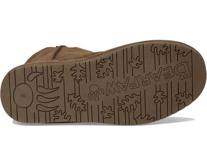 Зимние угги Bearpaw Valerie с подкладкой из овчины и декоративными ремешками
