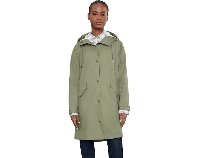 Ladies Rubberized Pu Rain Jacket