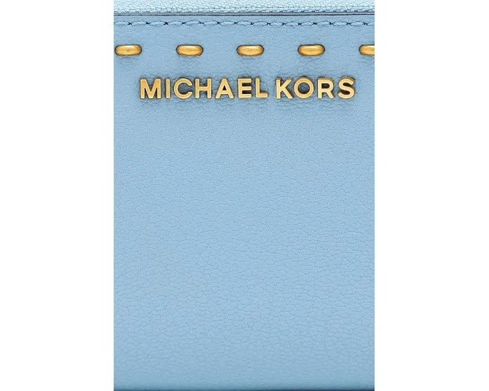 Картхолдер MICHAEL Michael Kors Jet Set Small Zip Around с тиснением