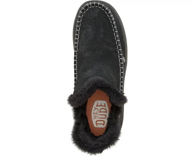 Ботинки Hey Dude Camden Suede до щиколотки с искусственным мехом