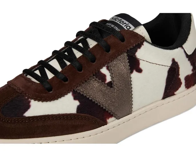 Кроссовки victoria Berlin с принтом коровьей шкуры