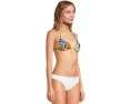 Купальник Seafolly Ciao Bella Long Line Halter Bra с регулируемыми завязками