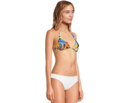 Купальник Seafolly Ciao Bella Long Line Halter Bra с регулируемыми завязками