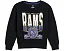 Худи Junk Food Clothing NFL Los Angeles Rams свободного кроя для детей