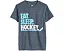 Футболка ChalkTalk SPORTS Kids Hockey CTS Problend™ с принтом Eat Sleep Hockey для малышей