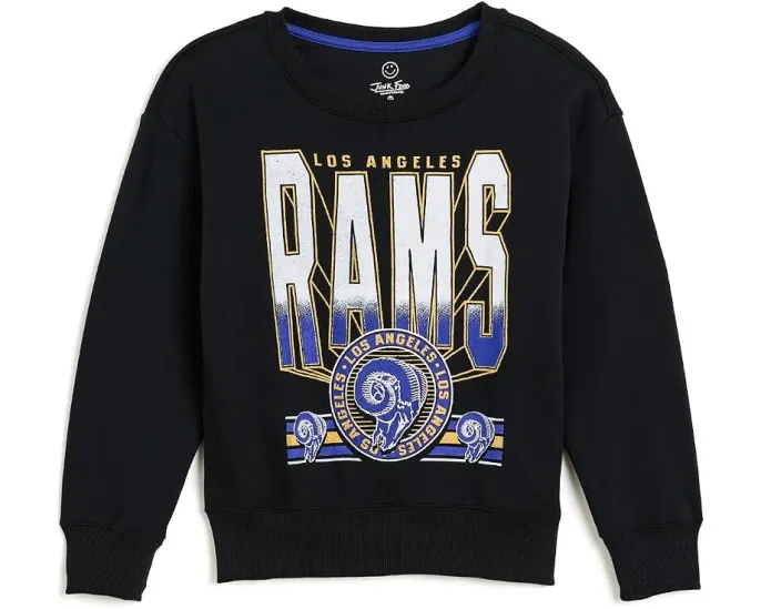 Худи Junk Food Clothing NFL Los Angeles Rams свободного кроя для детей