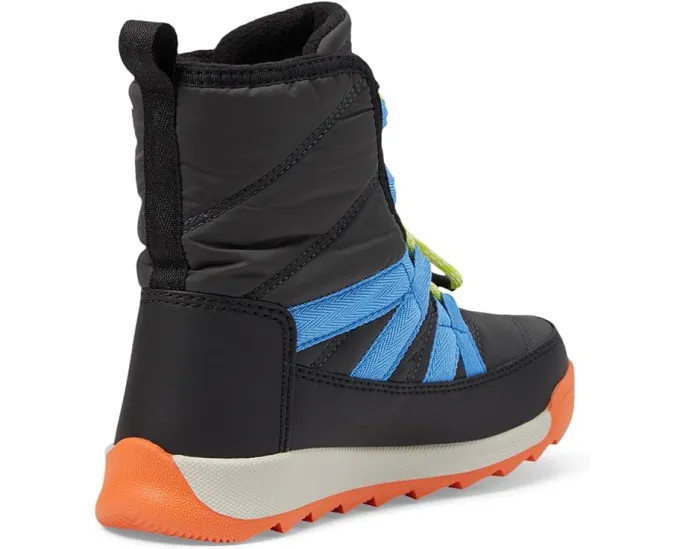 Детские зимние ботинки SOREL Whitney II Plus Lace WP с нейлоновым верхом и флисовой подкладкой