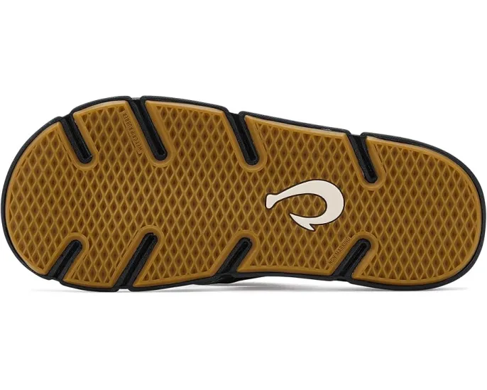 OluKai шлепанцы Akeu для солнечных дней с гибкой стелькой из ЭВА