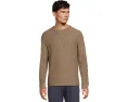 Джемпер Johnston & Murphy Melange Pullover с рубчатыми манжетами