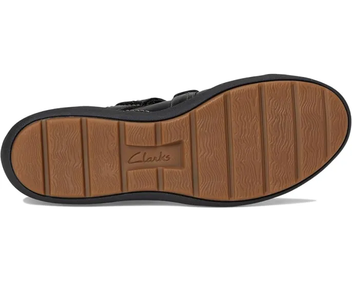 Спортивные балетки Clarks Bryianne Janey с застежкой на липучке и стелькой Ultimate Comfort