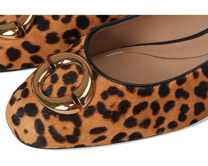 Cole Haan Балетки Skylar с квадратным носком и кожаным верхом