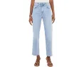 Джинсы AG Jeans Brinley с завышенной талией и прямым кроем Gold Country