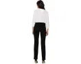 Джинсы NYDJ Petite Marilyn Straight с технологией Lift Tuck для уверенности в черном цвете