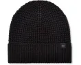 Шапка UGG Waffle Cuff Hat с вафельной вязкой и кожаным логотипом