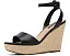 Босоножки Nine West Hanlow на танкетке черные