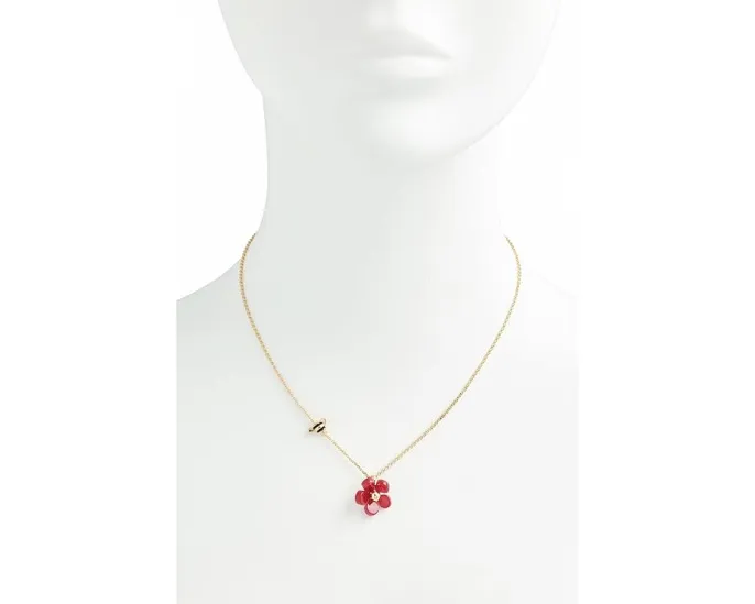 Кулон Kate Spade New York Summer Daze с цветком и подвеской пчелка