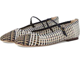 Балетки Ellie Woven с плетением из кожи от Veronica Beard