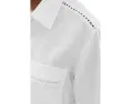 Stella Lnen Trim Button-Down