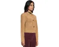 Blank NYC Real Suede укороченный блейзер из мягкой замши