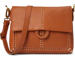 Сумка через плечо HOBO Austin Flap Crossbody в оттенке теплый мед