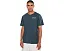Hurley Journey Slub Short Sleeve футболка с круглым вырезом из смесового хлопка