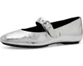 FitFlop Delicato Metallic Mary Janes на плоском ходу