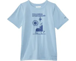 Футболка Columbia Tech Trail с коротким рукавом для детей с защитой от солнца UPF 50