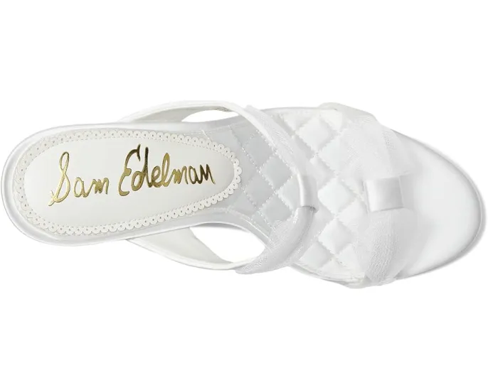 Вечерние сандалии Sam Edelman Jasmine 2 на шпильке с бантом и круглым носком