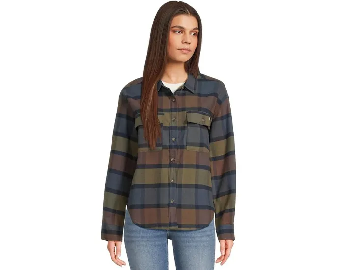 Фланелевая рубашка Salty Crew Fathom с водоотталкивающей пропиткой