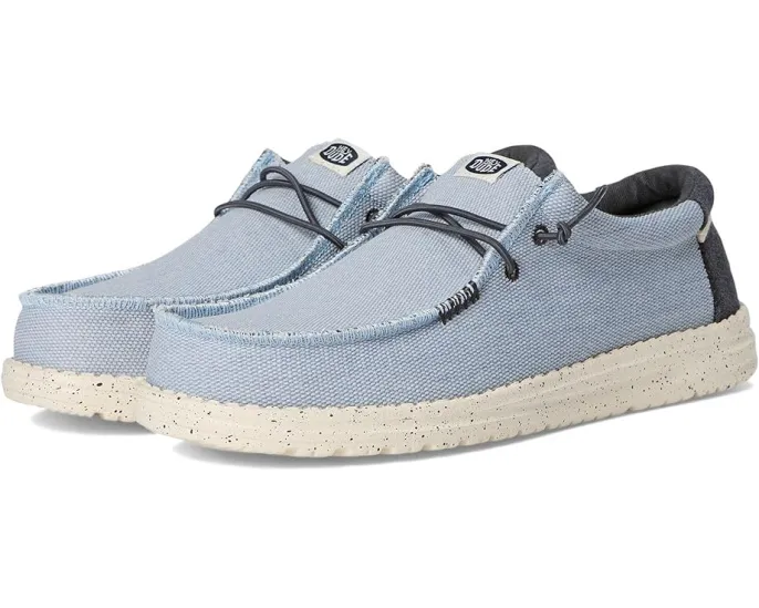 Кроссовки Hey Dude Wally Coastline Jute с плетеным верхом